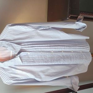 Blue pin striped button up blouse from Old Navy ( XXL)